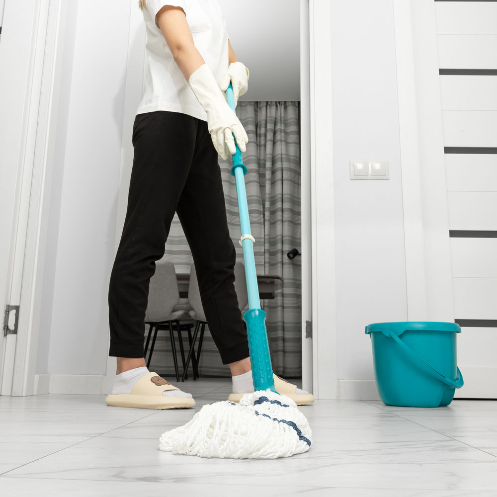 Швабра отжимная скручиванием 120 см, насадка из микрофибры, 120 г, Home Palisad (935095)