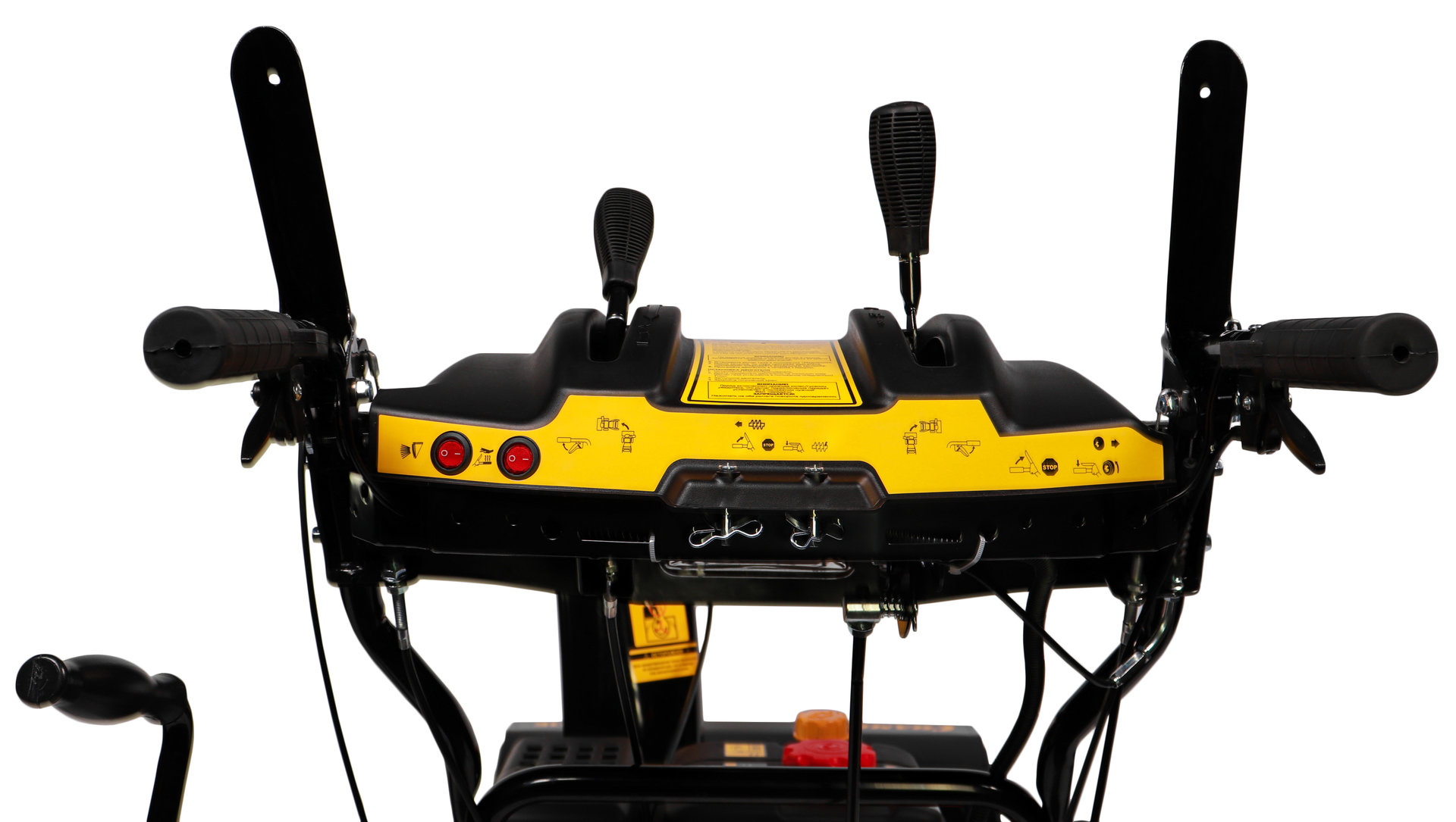 Снегоотбрасыватель CHAMPION STT761E (7,0лс61см6F/2Rгусеницы3л90кг эл.стартер,фара,обогрев,зимн.дв.) (STT761E)