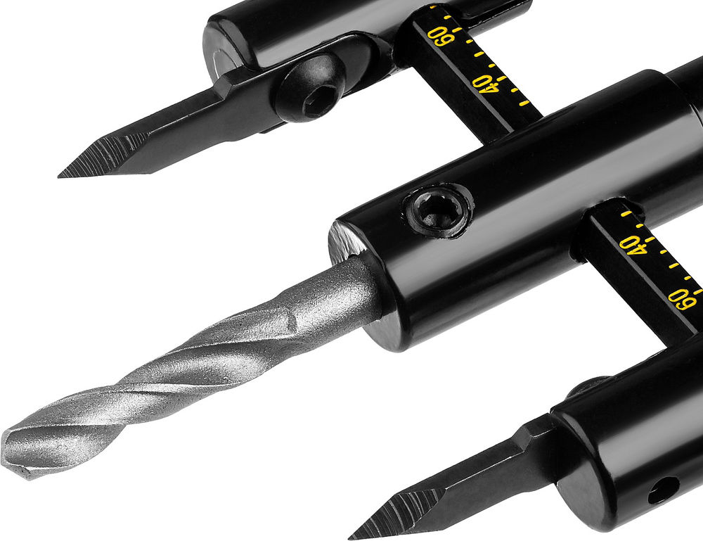 Сверло по дереву регулируемое двурезцовое d 30-120 мм Балеринка STAYER 2944