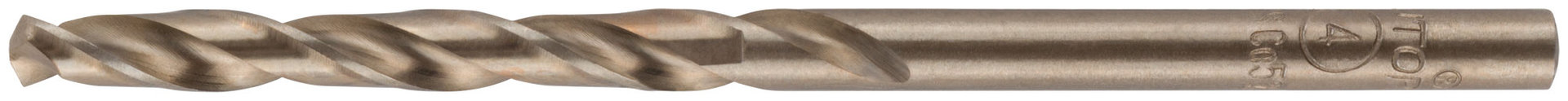 Сверло по металлу Cutop Profi с кобальтом 5% 4 x 75 мм, 2 шт. (48-372)