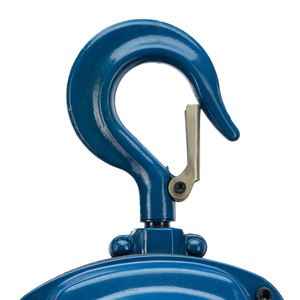 Таль цепная, 1 т, h подъема 2.5 м, расстояние между крюками 350 мм Stels (51944)