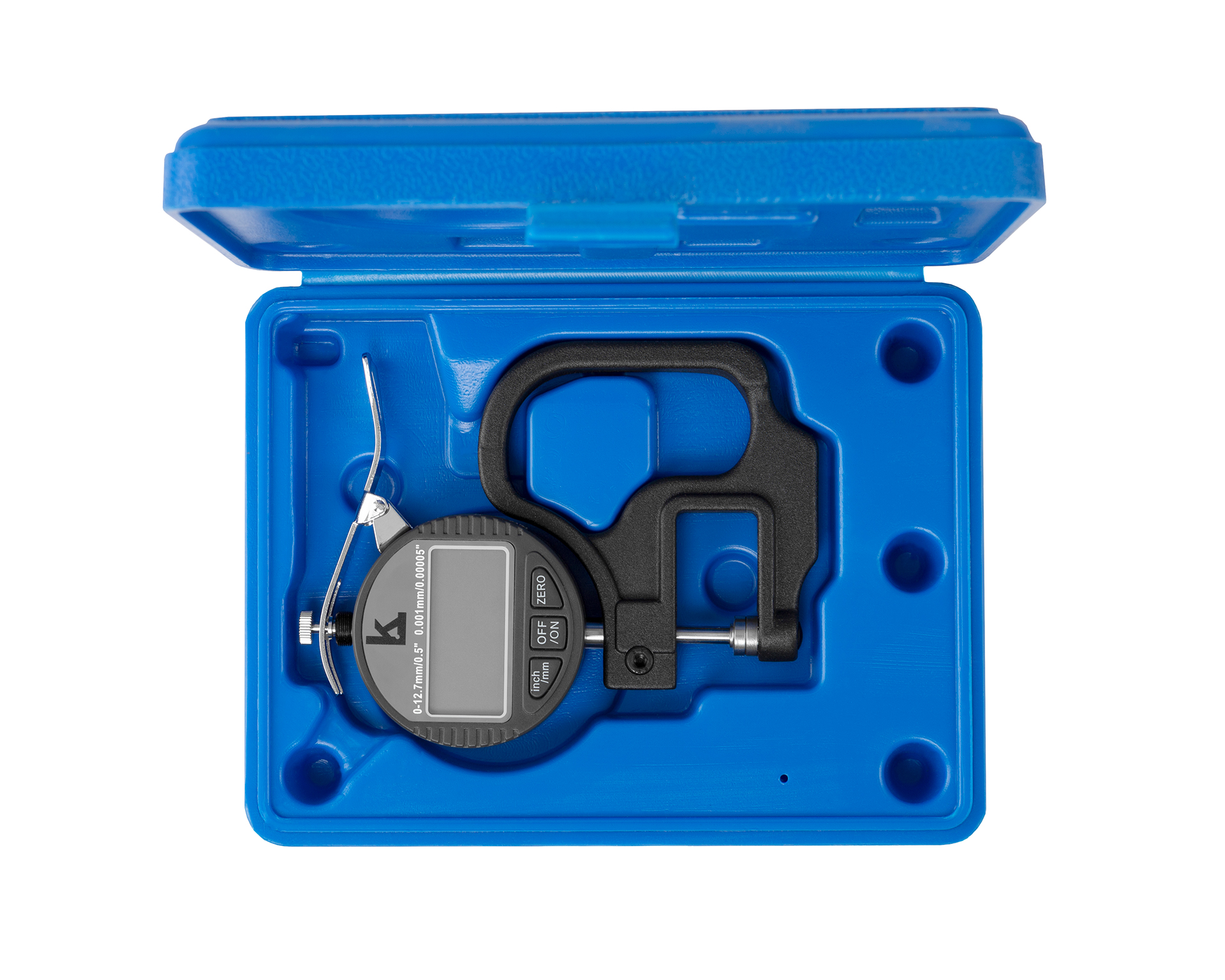 Толщиномер индикаторный электр. ТРЦ 0- 12,7 0.005 мм тип А. (пятка 10 мм) КЛБ