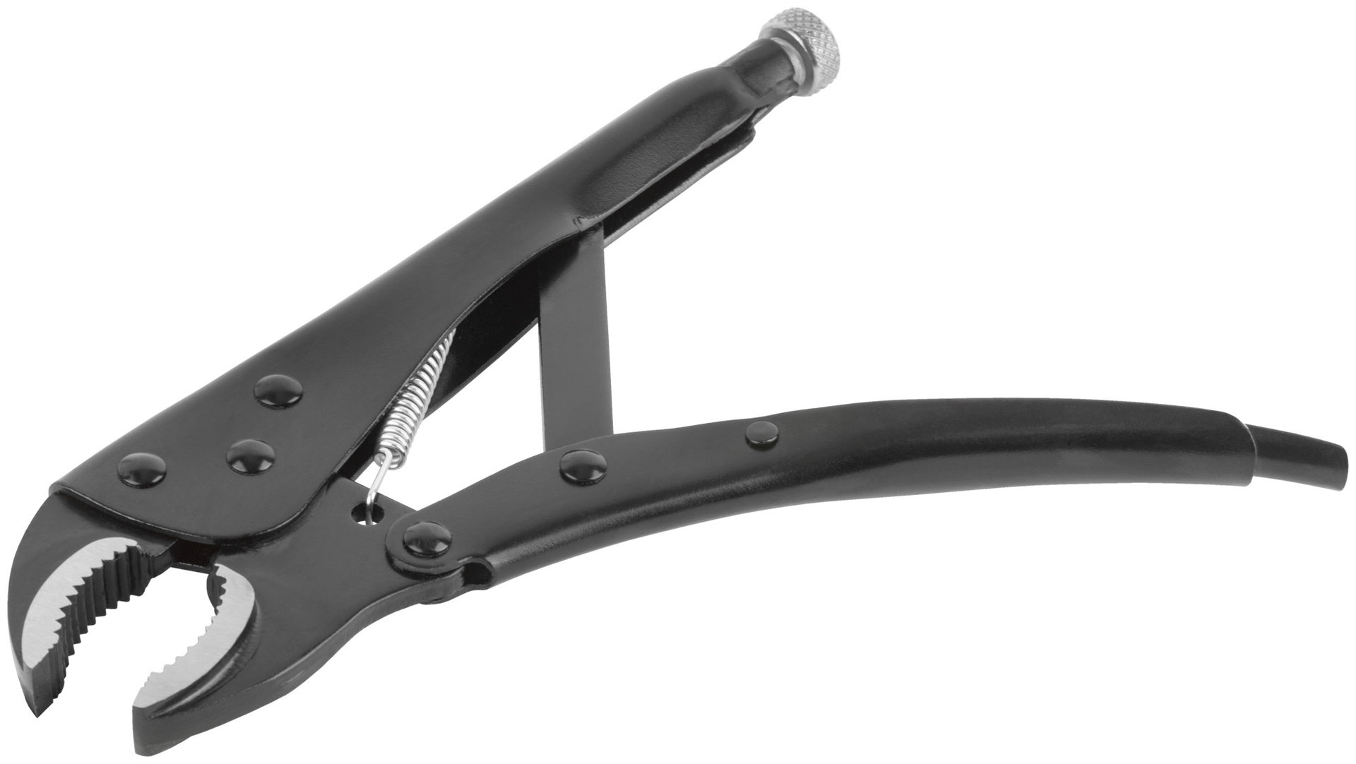 Зажим ручной с фиксатором тип WR черненый 250 мм (52713)