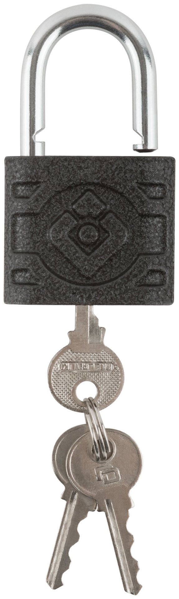 Замок навесной чугунный корпус PALLADIUM (305F ) 40х33 мм, стальная дужка 6,3 мм (67080)