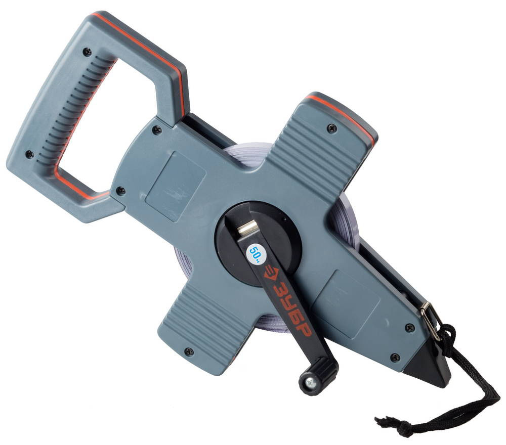 Лента мерная геодезическая стальная 50 м Профессионал ЗУБР 34181-050