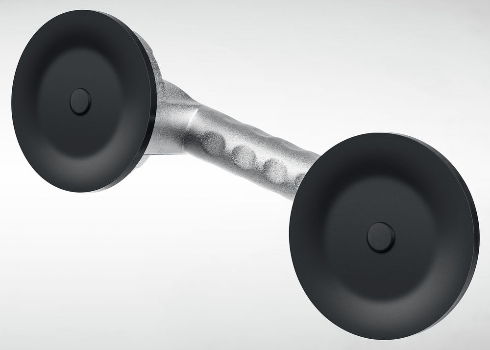 Подъемник двойной алюминиевый на присоске 80 кг Профессионал ЗУБР 33723-2