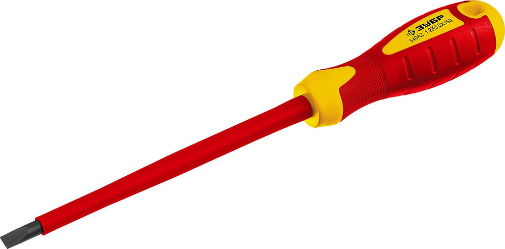 Отвёртка диэлектрическая ЗУБР Профессионал 25261-6.5-150_z01