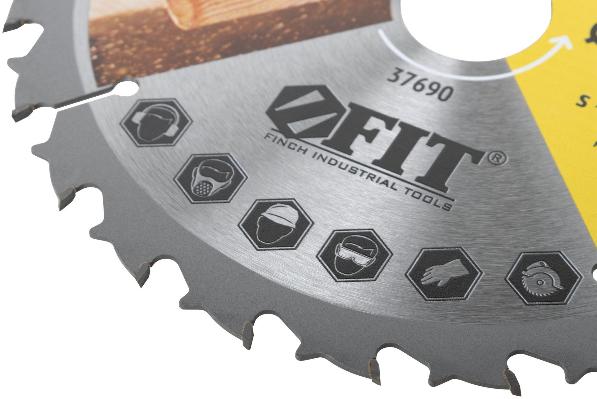 Диск пильный для циркулярных пил по дереву, спец. форма зуба 190 х 30/20 х 24Т (37690)