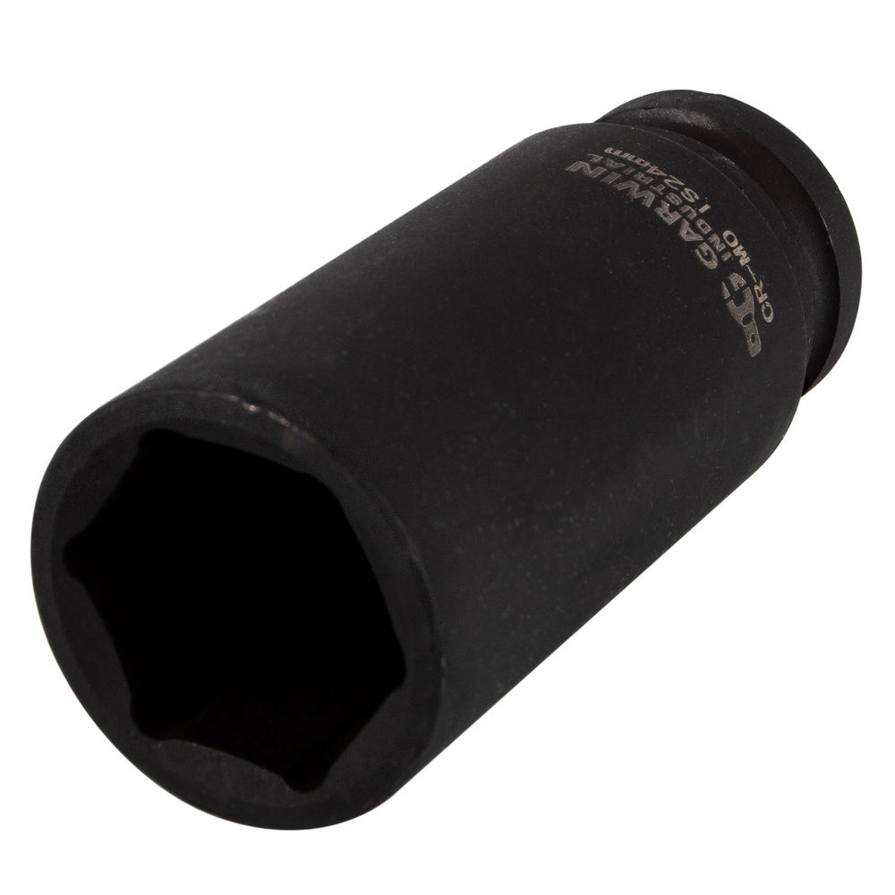 Головка торцевая 6-гранная ударная глубокая 24 мм, 1/2 GARWIN PRO 620272-24