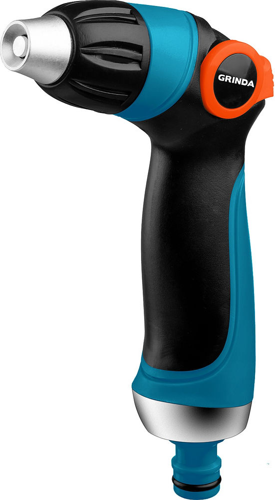 Поливочный пистолет S-R, плавная регулировка напора, двухкомпонентный, PROLine GRINDA 429101