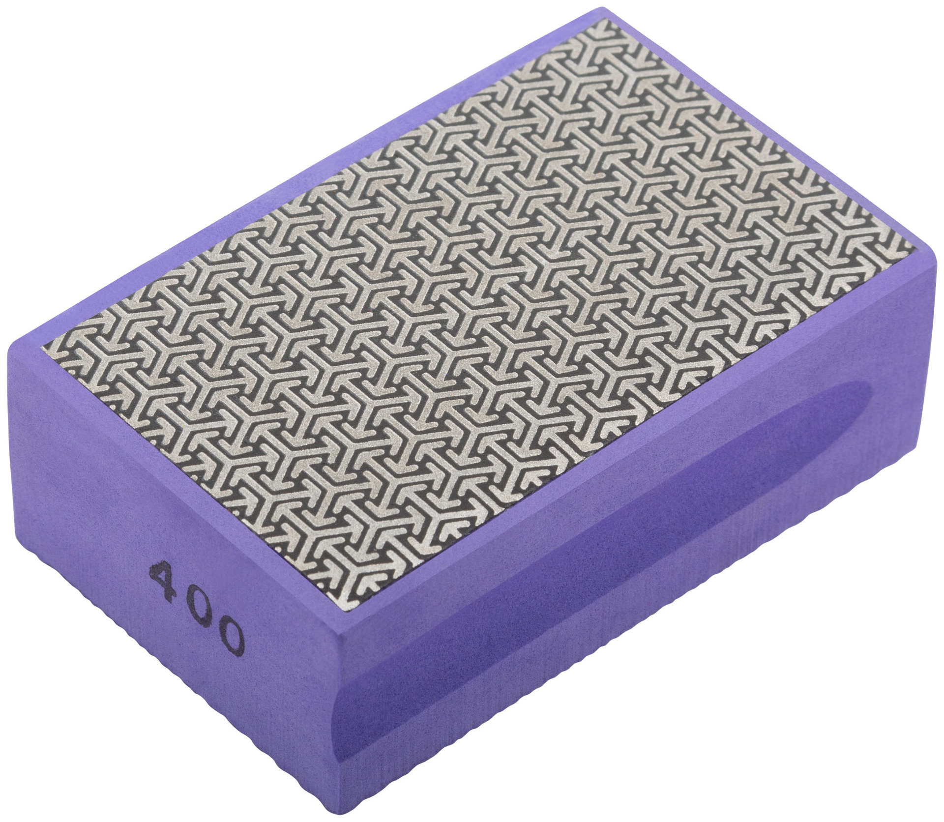 Губка алмазная для сухого шлифования, 90х55 мм, Р400 (38339)