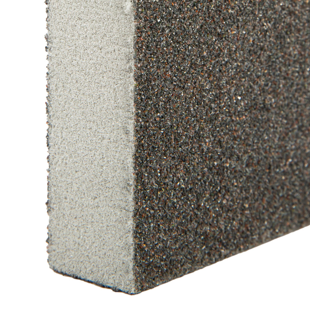 Губка для шлифования, 120 х 90 х 25 мм, трапеция, мягкая, P 60 Matrix (75728)