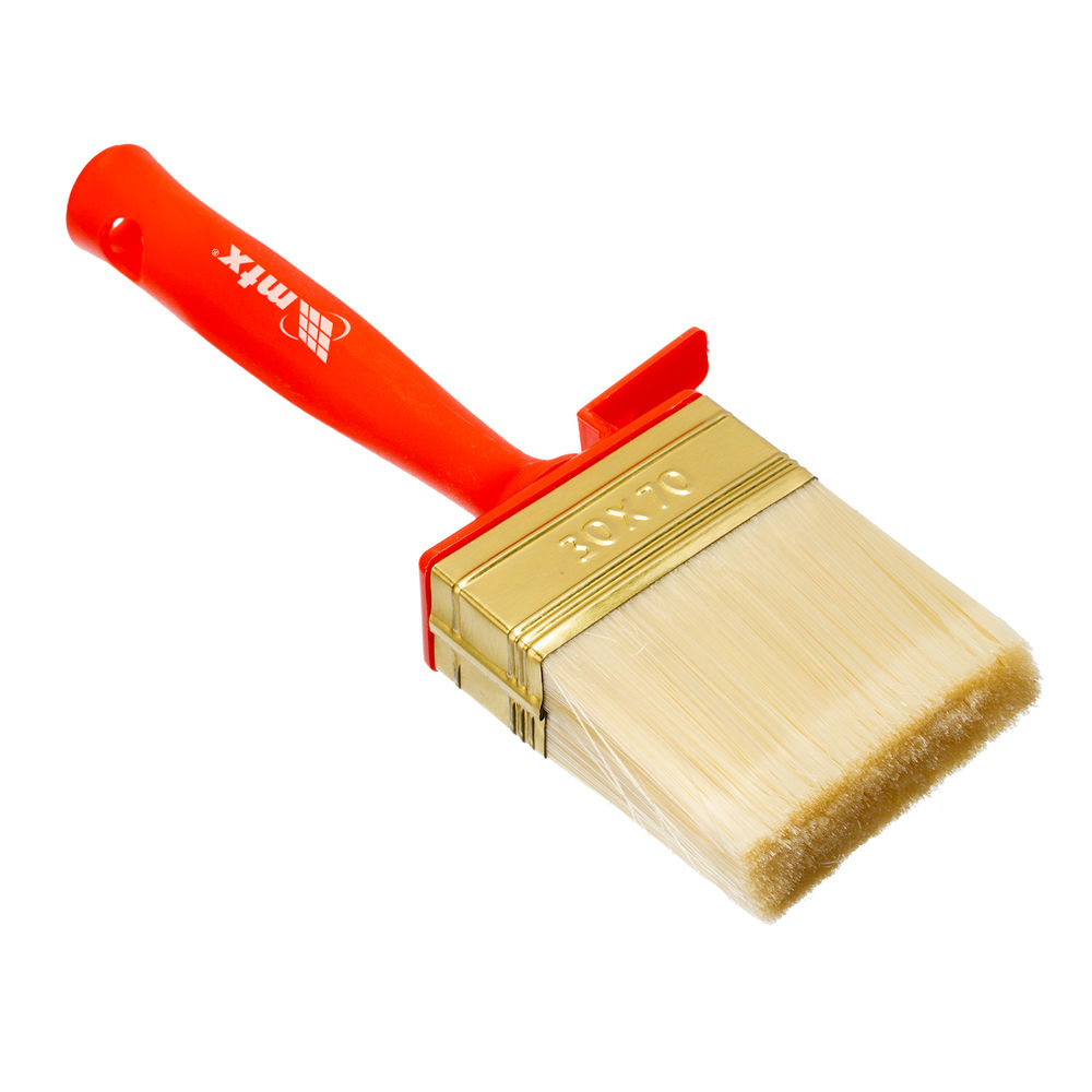 Кисть-ракля, 30 х 70 мм, искусственная щетина, пластмассовый корпус, пластмассовая ручка MTX (84125)