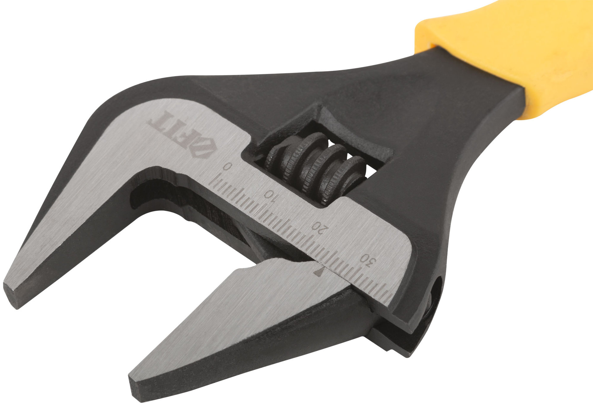 Ключ разводной Эталон, CrV, узкие губки, шкала, экстра увелич.захват, прорезин.ручка 200 мм ( 39 мм )