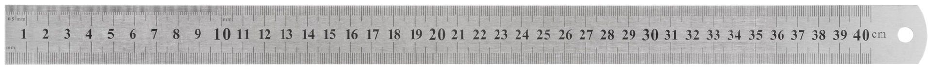 Линейка нержавеющая 400х28 мм