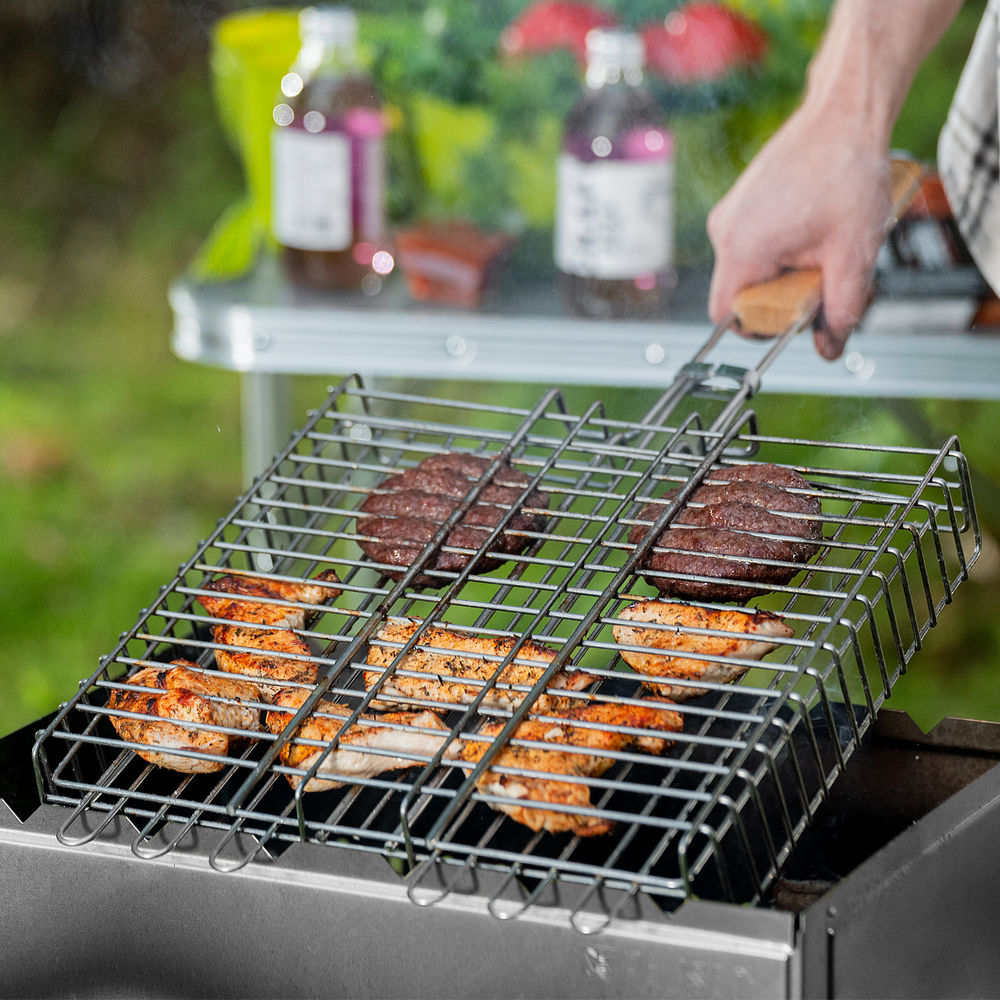 Мангал облегченный с ребрами жесткости 500 х 300 х 500 мм, Camping Palisad (69544)