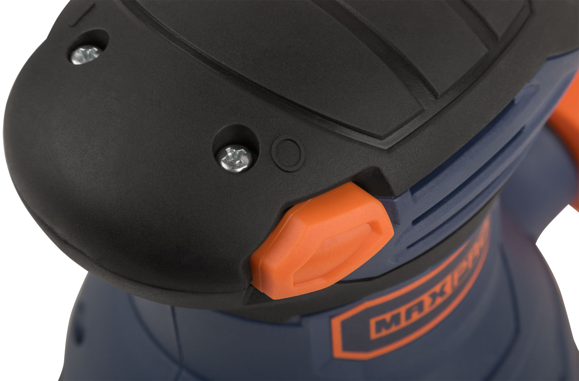 Шлифмашина эксцентриковая, 300 Вт, 5000-12000 об/мин, 125 мм, 1,2 кг, липучка, пылезащищенный выключатель, коробка, MAX-PRO, 85240