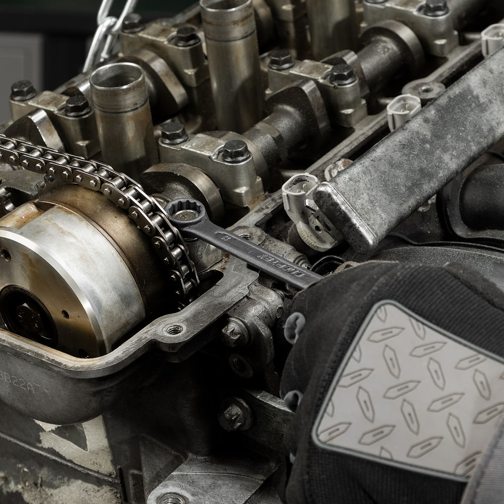 Набор ключей комбинированных, 6 - 32 мм, 22 шт., CrV, фосфатированные Сибртех (15479)