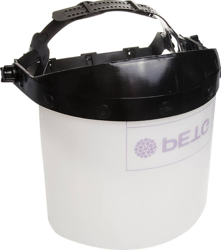 Маска защитная с рейкой НБТ экран 265 x 195 мм, поликарбонат 11083