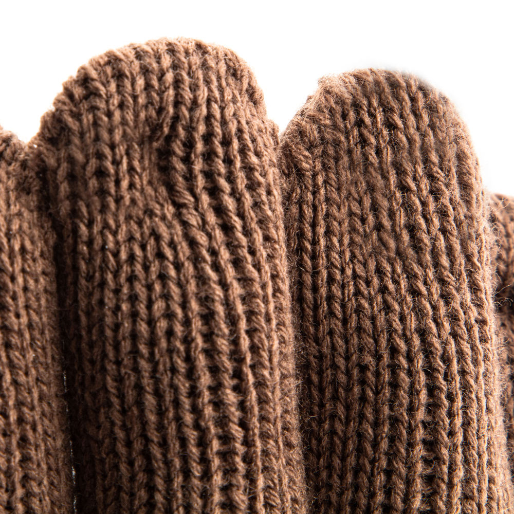 Перчатки трикотажные, двойные, полушерстяные, с ПВХ покрытием, Сибртех (68634)