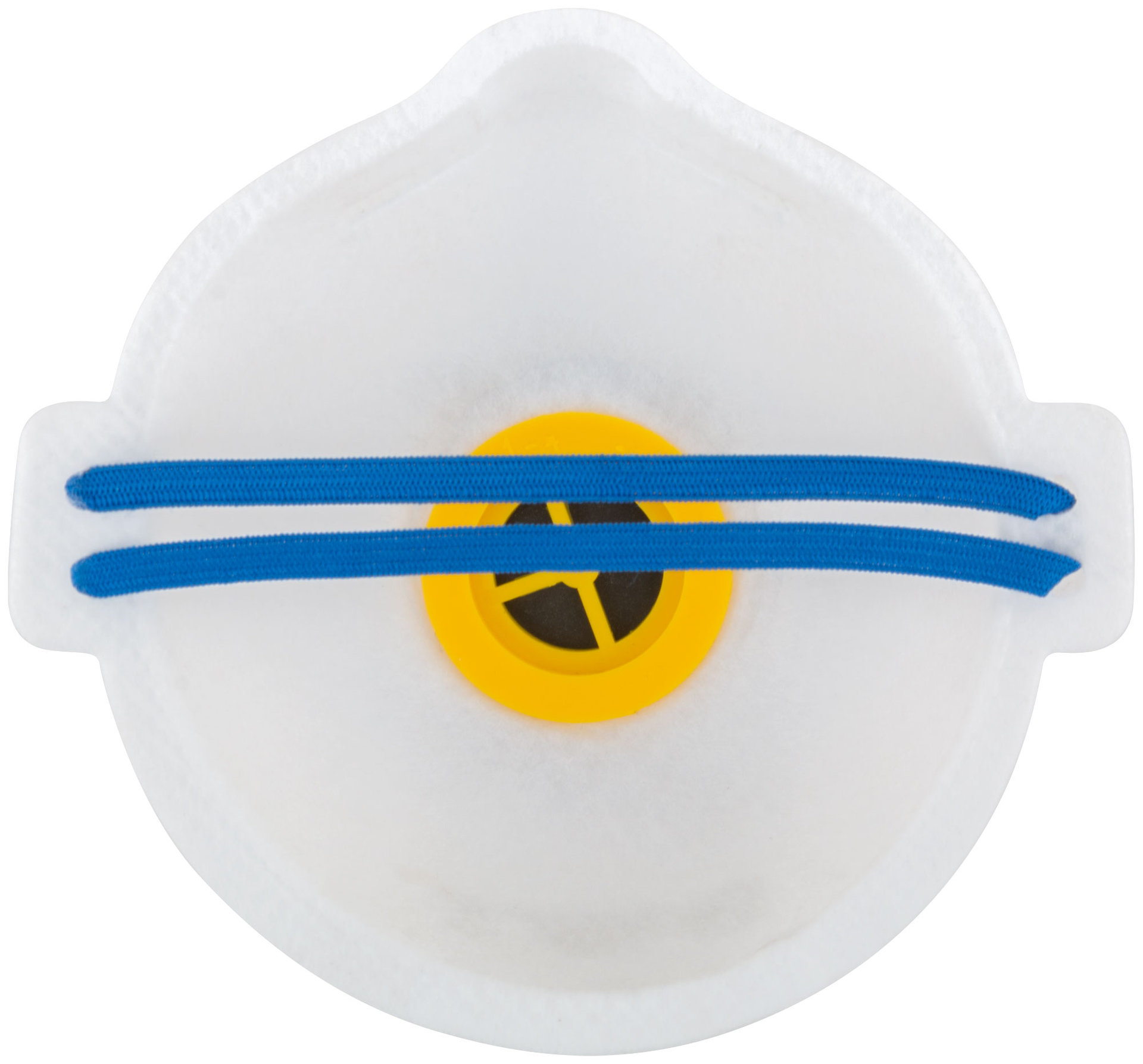 Полумаска фильтрующая, FFP1, полипропиленовая, 3-х слойная, с клапаном (12317)