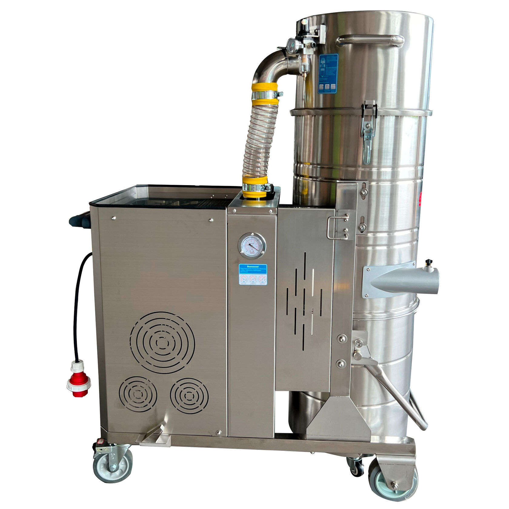 Пылеводосос промышленный EVOline IVC 1100 3,0 кВт 380 В, автоочистка фильтра