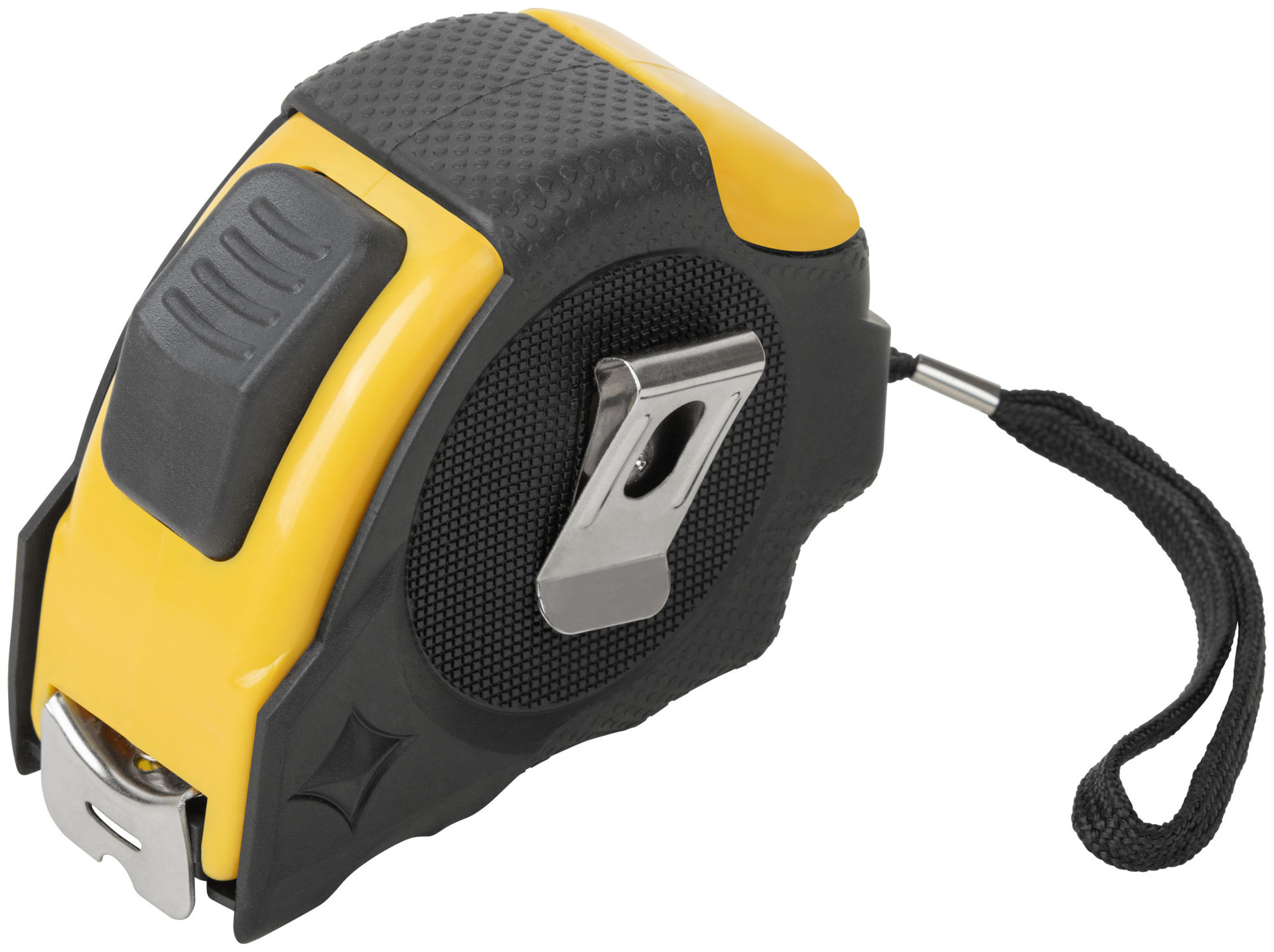 Рулетка Контур с автостопом, прорезиненный корпус 5 м x 25 мм