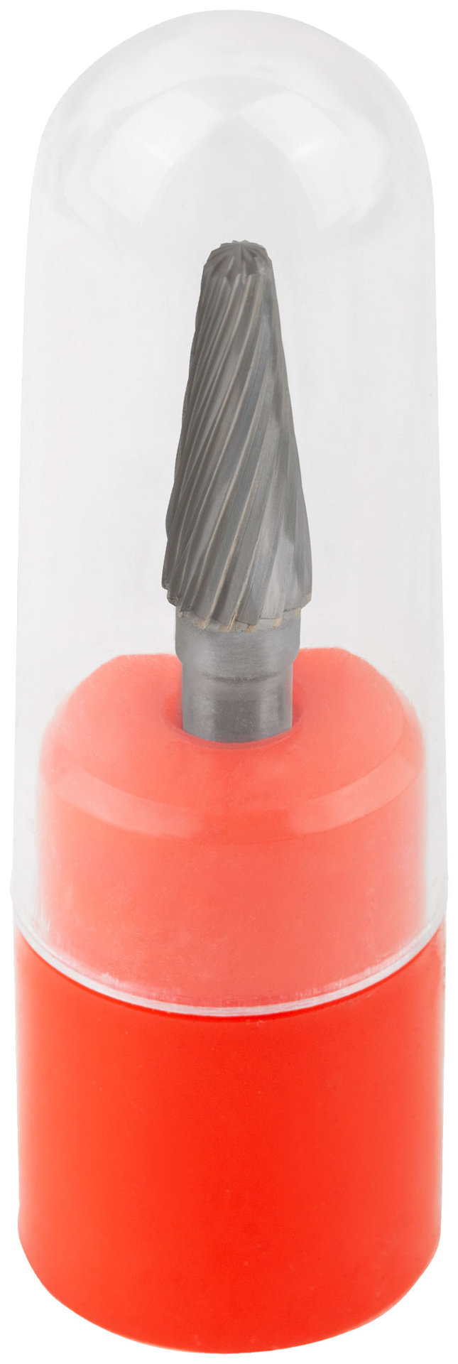 Шарошка карбидная Профи, штифт 6 мм, коническая с закруглением (36595)