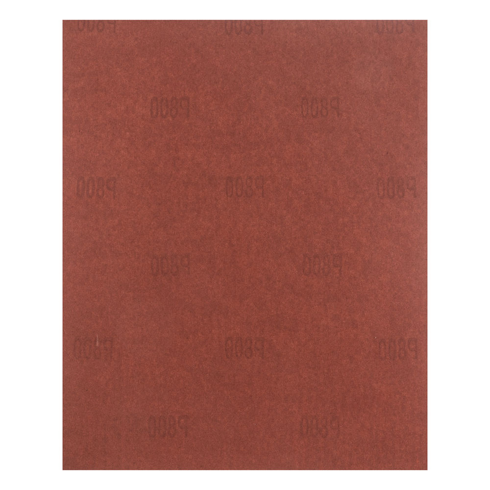 Шлифлист на бумажной основе, P 800, 230 х 280 мм, 10 шт, водостойкий Matrix (75622)