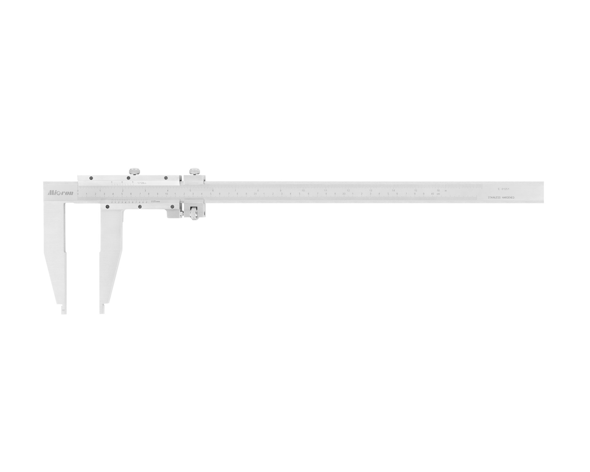 Штангенциркуль нониусный ШЦ-3-400 0,05 губки 125мм дв. ш. Микрон