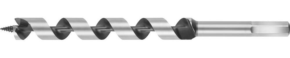 Сверло Левиса по дереву 18 x 235/160 мм шестигранный хвостовик URAGAN 29465-235-18
