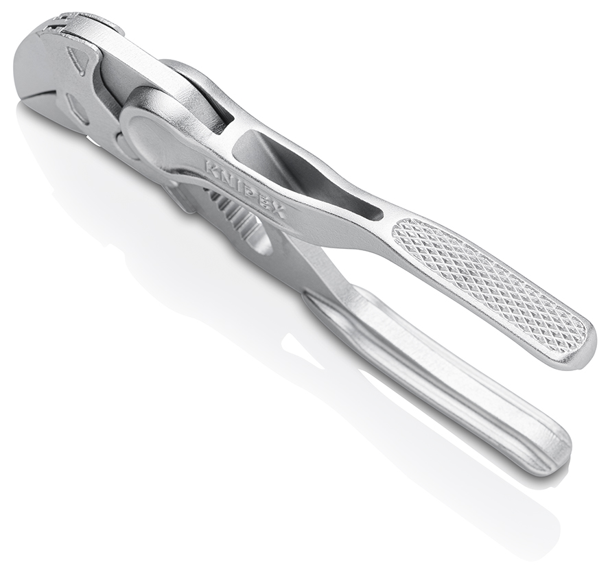 Клещи переставные-гаечный ключ зев 21 мм, длина 100 мм, хром XS KN-8604100