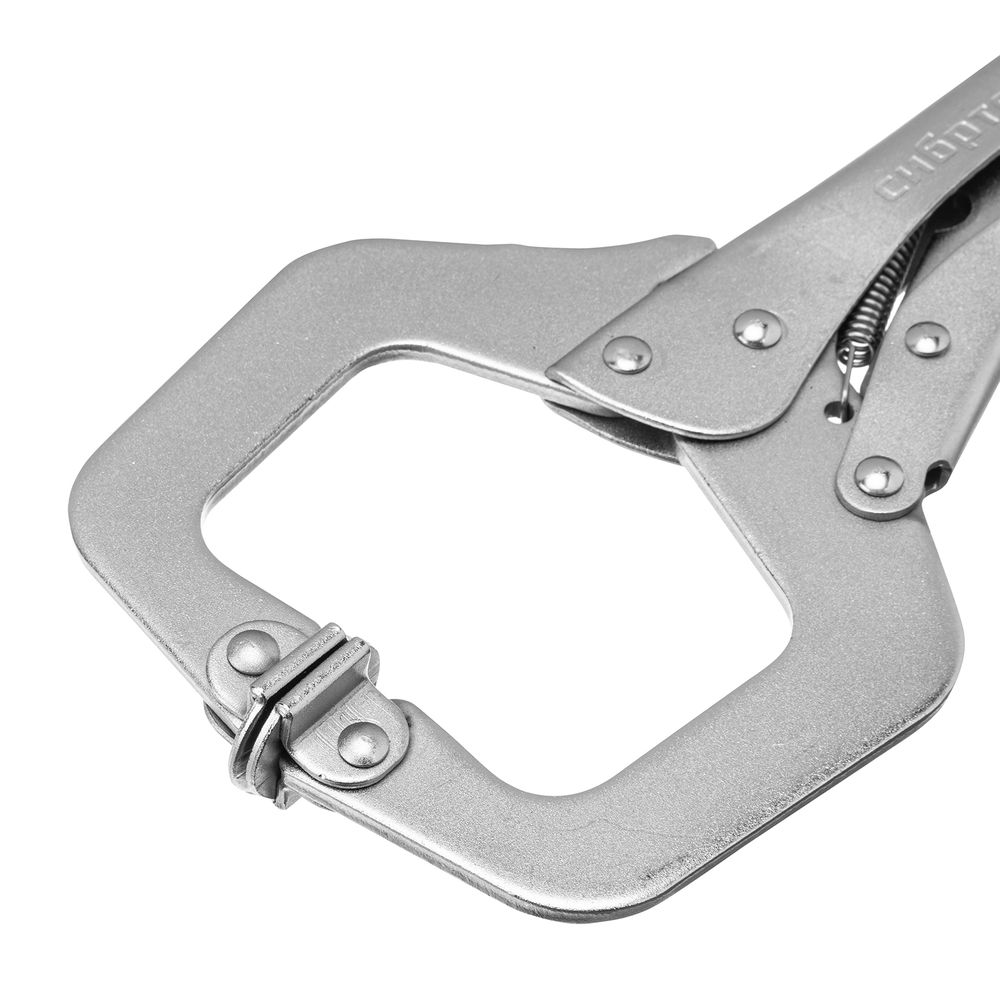 Зажим ручной, увеличенный захват, подвижные губки, 270 мм Сибртех (18426)