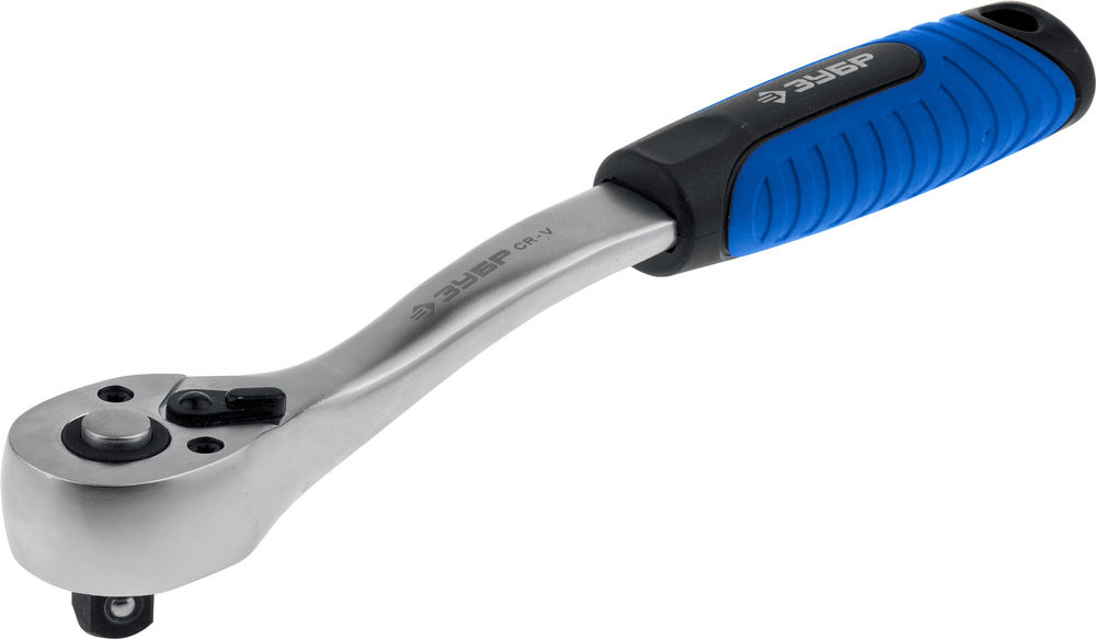 Трещотка для торцовых головок 3/8 72 зубца ЗУБР 27730-3/8