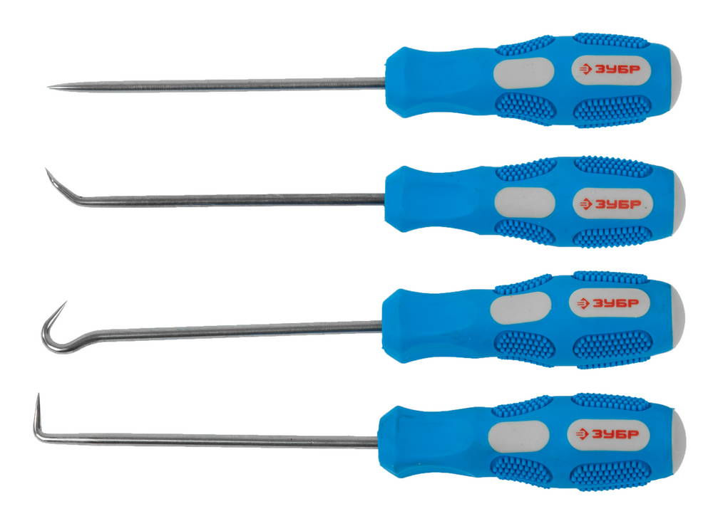 Набор крючков для слесарных работ 4 предмета ЗУБР 21553-H4