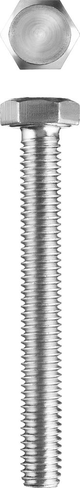 Болт M5 x 40 мм, кл. пр. 5.8, цинк, 5 кг, ГОСТ 7798-70 ЗУБР 303080-05-040