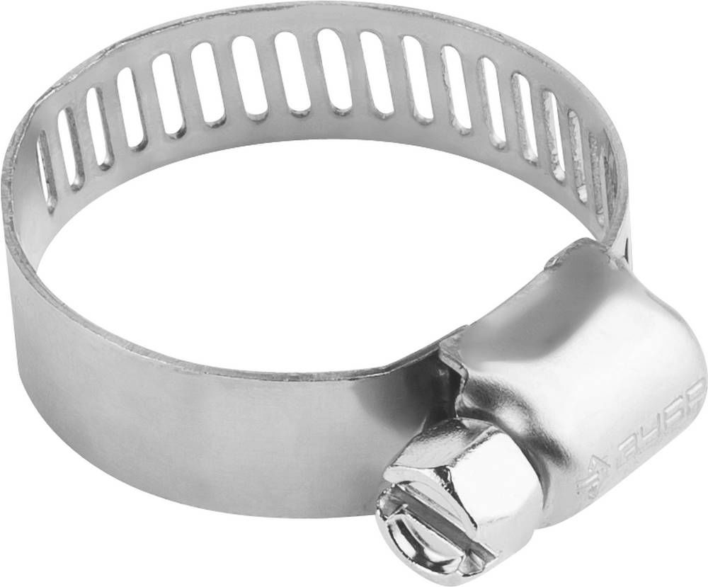 Нержавеющий хомут НХ-8П, 13 - 26 мм, просечная лента 8 мм, 5 шт ЗУБР Профессионал 37811-13-26-5