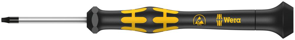 Отвёртка антистатическая прецизионная TX 5 x 40 мм TORX ESD Kraftform Micro серия 1567 Wera WE-030121