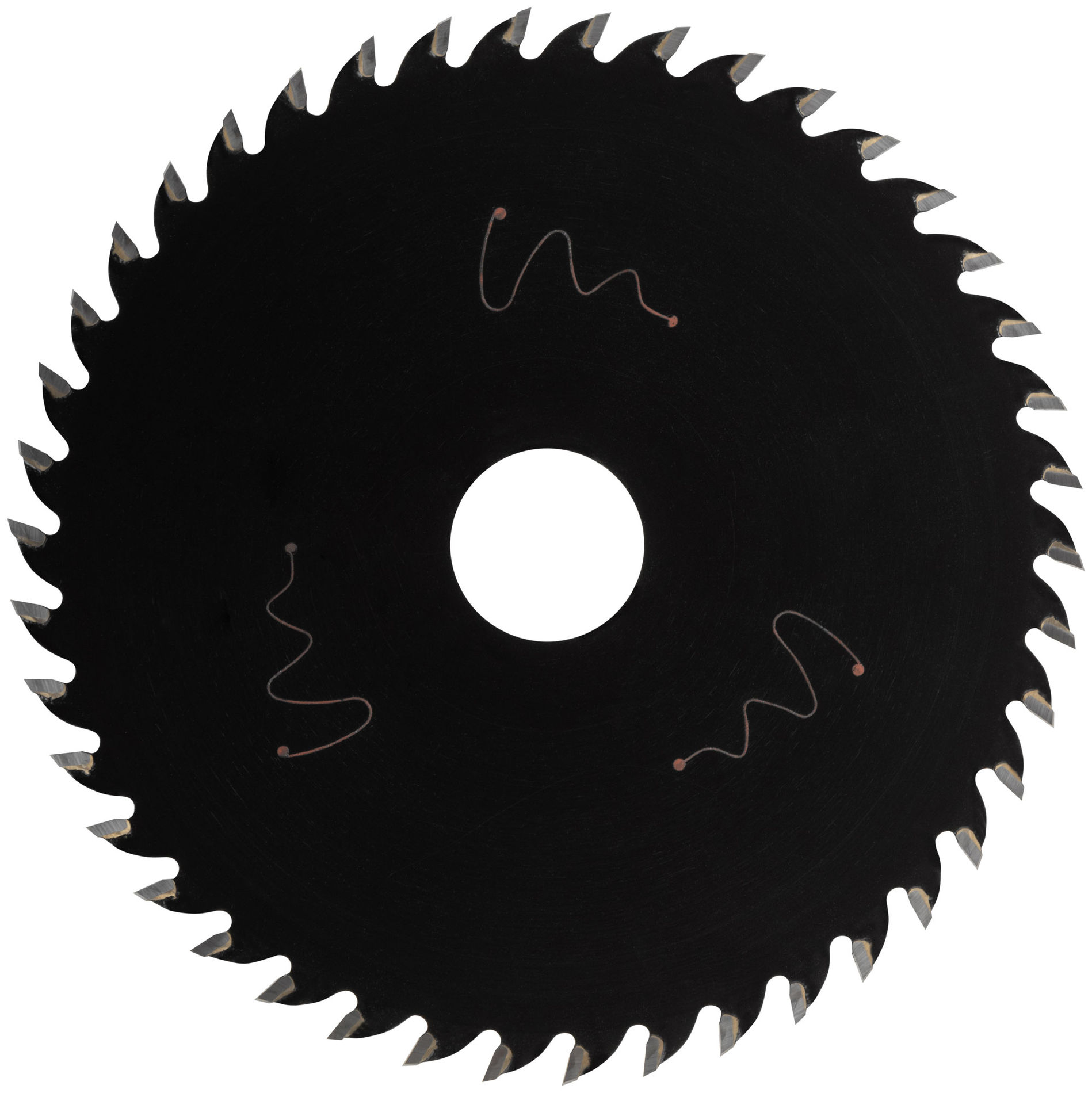 Диск пильный по дереву, посадочный диаметр 22,2 мм, 42 зуба с карбидными вставками, 125 мм (37640)