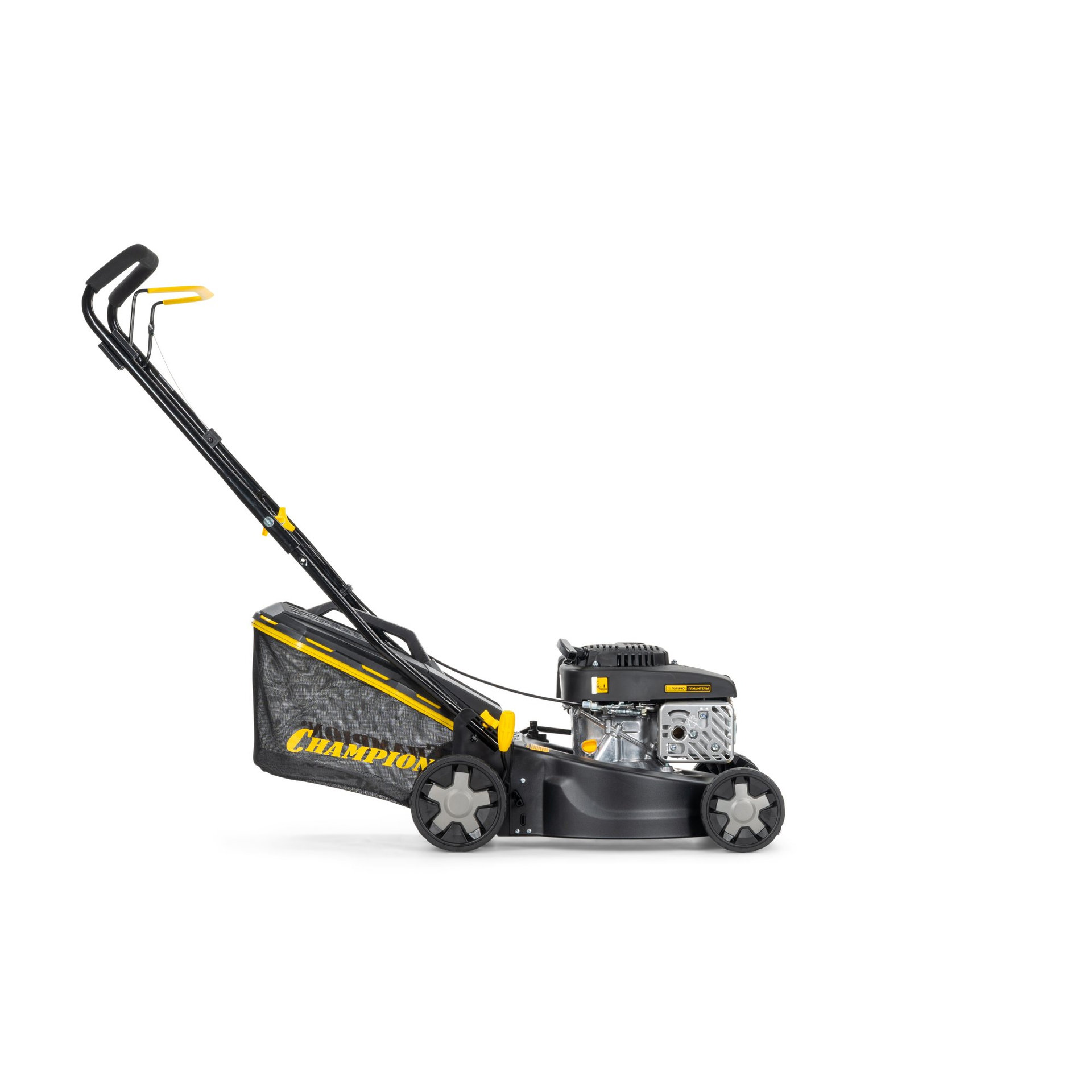 Газонокосилка CHAMPION LM4222 (2,2кВт 418мм 40л 20-70мм 1рычаг/6, 17кг 2в1) (LM4222)