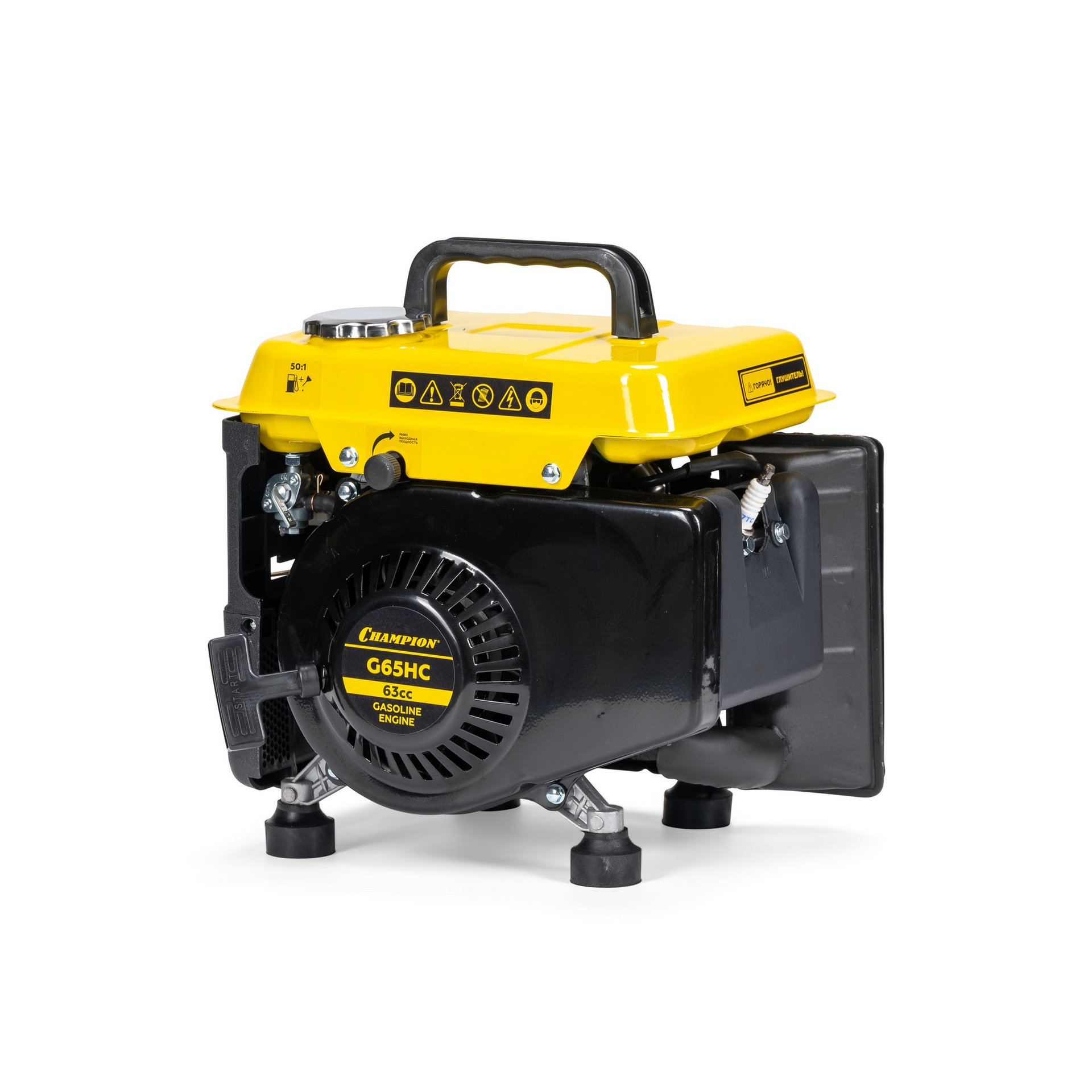 Генератор CHAMPION IGG950 (0,8/0,9кВт 1,86лс 2Т 2,2л 12В 11,7кг) (IGG950)