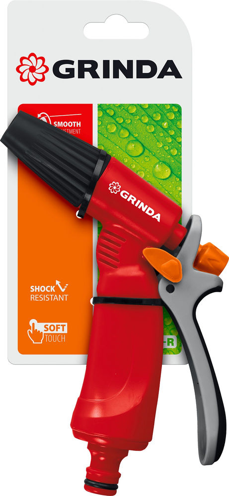 Поливочный пистолет P-R, плавная регулировка, курок сзади, пластиковый GRINDA 8-427361_z02