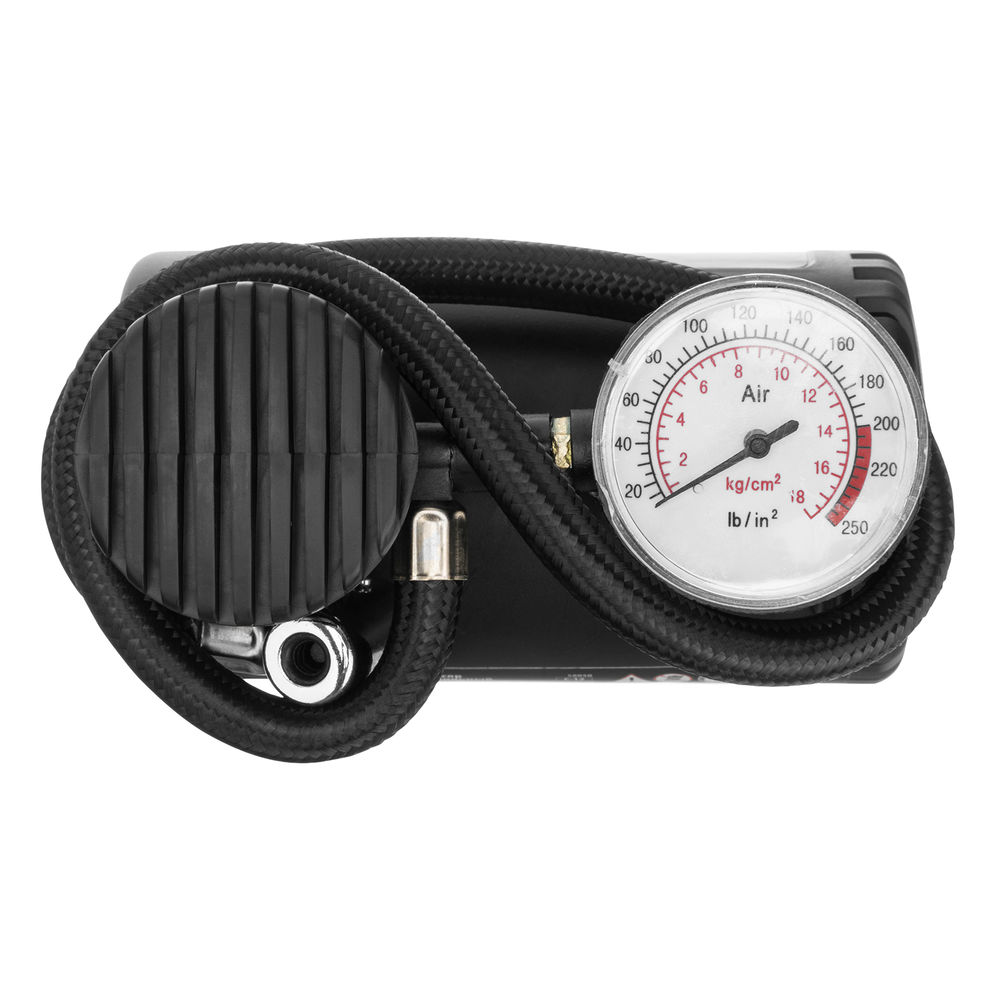 Компрессор автомобильный С-12, 12 В, 17 атм, 12 л/мин Sparta (58050)