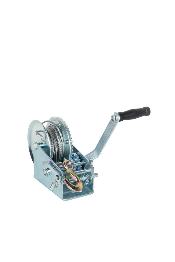 Лебедка ручная TOR ЛФ-3000 (FD) г/п 1,3 т длина троса 10 м (1006142)