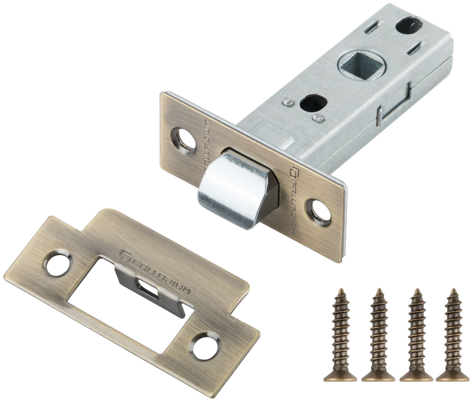 Механизм защелки, модель 100, старая бронза (66444)