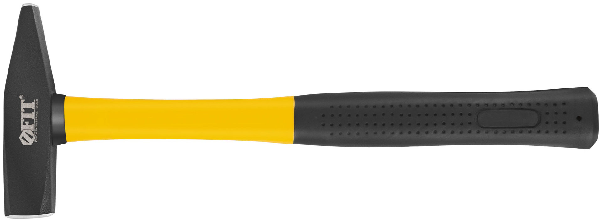 Молоток кованый, фиберглассовая ручка 400 гр. (44284)