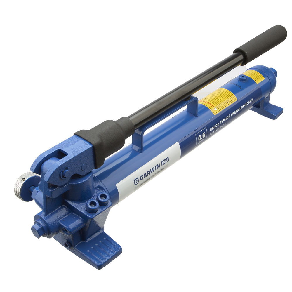 Насос ручной гидравлический 700 бар; 0, 6 л, GARWIN INDUSTRIAL, 811006-700-0600
