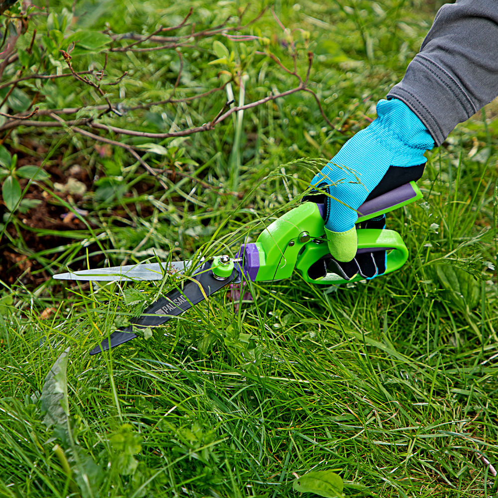 Ножницы газонные, 350 мм, пластиковые обрезиненные рукоятки, Palisad (60574)