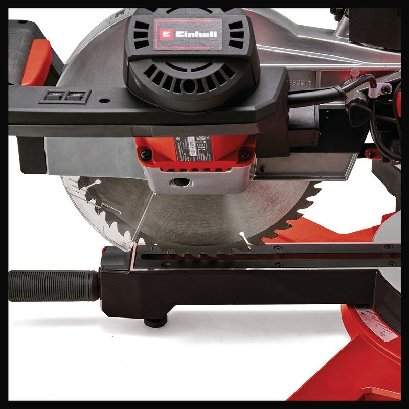 Пила торцовочная Einhell TE-SM 2534 Dual, 1800Вт,250х30мм,пропил 310х90мм,расширители X-Tend (4300870)