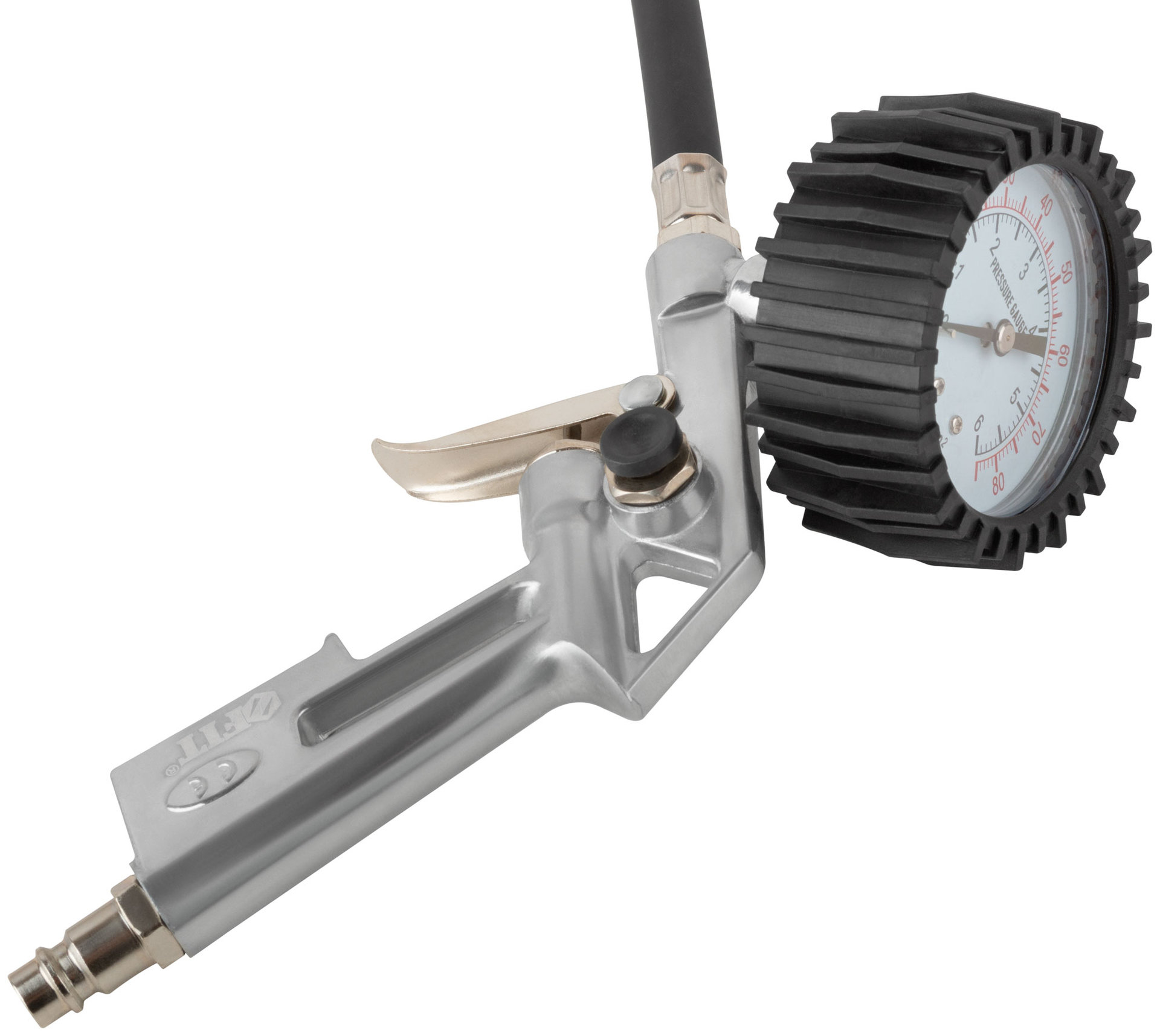 Пистолет с манометром, быстросъемное соединение (81048)